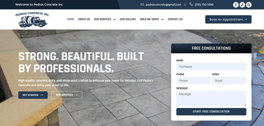 Pedro's Concrete